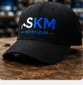 SKM Petroleum branded hat